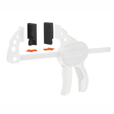 (image for) Jorgensen Cabinet Master Repl. Jaw Pads 3pc For 8000/8000p/8100 Serie