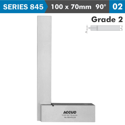 (image for) Machinist Square Wide Base 100x70mm Grade 2 Din875