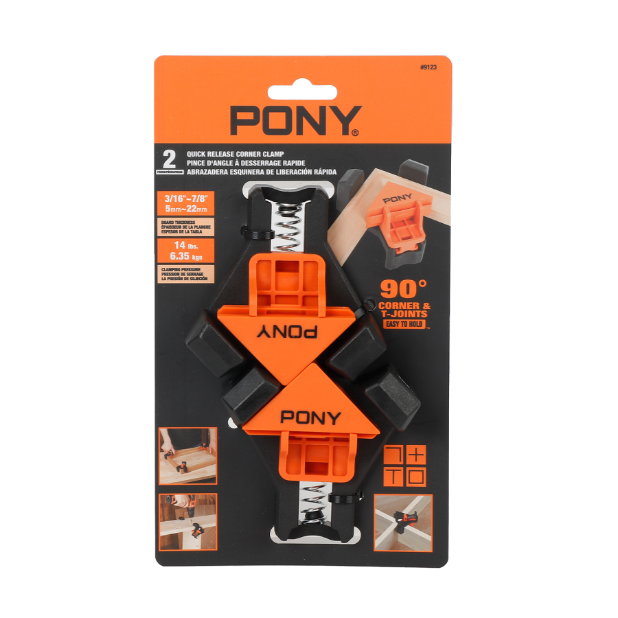 (image for) Pony 2pk Quick-release Corner Clamp