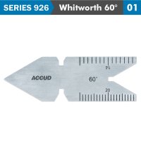 Center Gauge Whitworth 55deg. 30' Acc. (image for) Center Gauge Whitworth 55deg. 30' Acc.