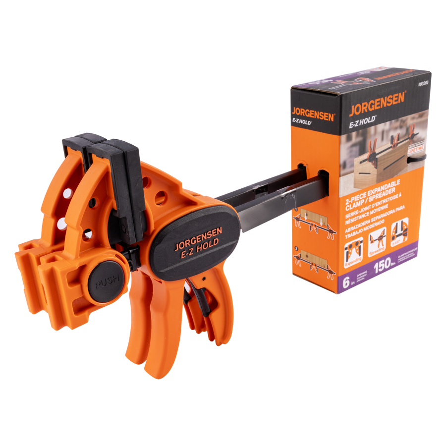 (image for) 2pk E-z Hold 6'light Duty Expandable Clamp- Spreader