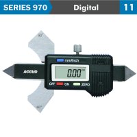 (image for) Dig. Welding Gauge 0-10mm/0-20mm/ 60,70,80,90deg. S/steel