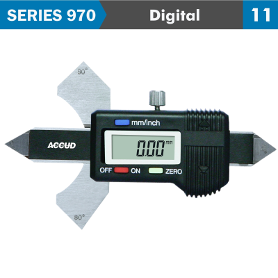 (image for) Dig. Welding Gauge 0-10mm/0-20mm/ 60,70,80,90deg. S/steel