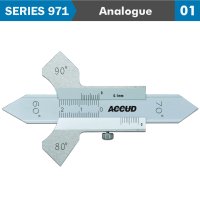(image for) Welding Gauge 0-8mm/0-20mm/ 60,70,80,90deg.