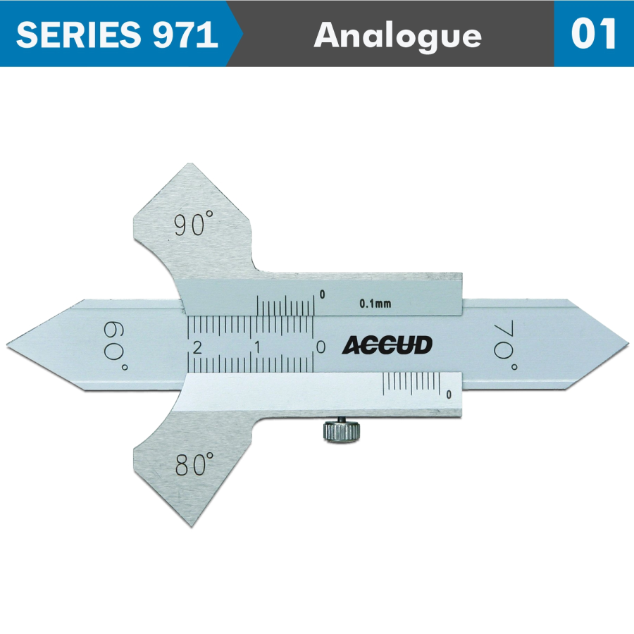 (image for) Welding Gauge 0-8mm/0-20mm/ 60,70,80,90deg.