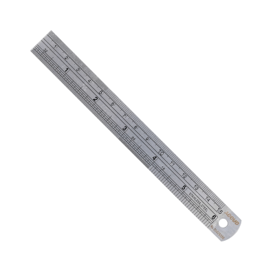 (image for) Ruler 150mm S/steel 0.08mm Acc 0.5mm Grad.