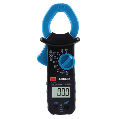 (image for) Digital Ac/dc Clamp Meter 2x Aaa Bat. 600amp 600v