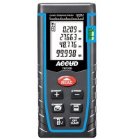 Laser Distance Meter 2x1.5v Aaa Bat. 1mm Res 1.5mm Acc. 0.1m-100m Rang (image for) Laser Distance Meter 2x1.5v Aaa Bat. 1mm Res 1.5mm Acc. 0.1m-100m Rang
