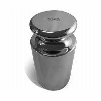 (image for) Cylindrical Calibration Weight 10kg Stainless Steel