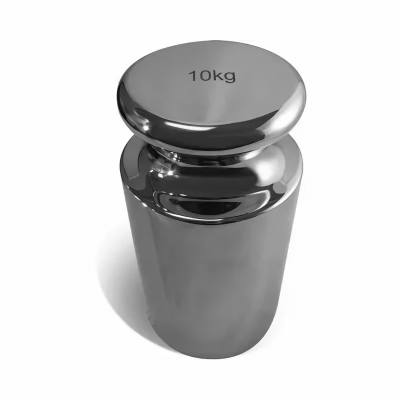 (image for) Cylindrical Calibration Weight 10kg Stainless Steel