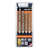 (image for) Hex Shank Set Hss For Wood 4 Piece 3 4 5 6mm