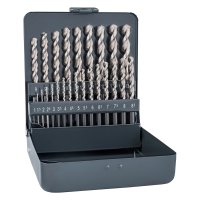 (image for) Hss Sprint Drill Bit Set 25 Piece 1-13mm X 0.5 In Metal Case
