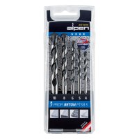 (image for) Concrete Profi Beton Drill Bit 5 Piece Set 4 5 6 8 10 Mm