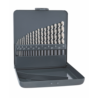 (image for) Alpen Hss Cobalt 19 Pcs Set Forte Km19 1 - 10 X 0.5mm