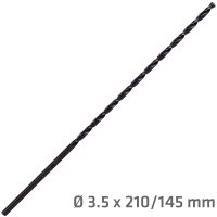 (image for) Hss Drill Bit 3.5mm 210 X 145 Extra Long