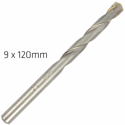 (image for) Masonry Drill Bit Long Life 9 X 120mm