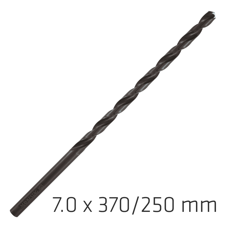 (image for) Hss Drill Bit 7mm 370x250mm Extra Long