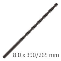 (image for) Hss Drill Bit 8mm 390x265mm Extra Long