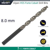 (image for) Hss Forte Cobalt Drill Bit 8mm