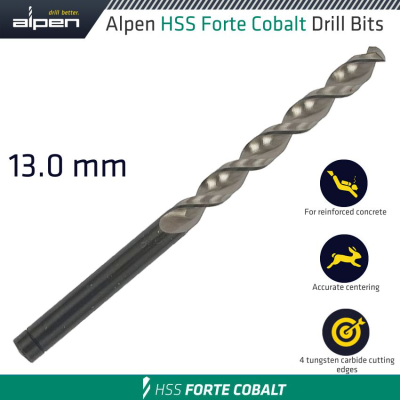 (image for) Hss Forte Cobalt Drill Bit 13mm
