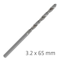 (image for) Alpen Pro Hss 3.2mm Drill Din 338 Rn 135 Split Point Plastic Wallet (