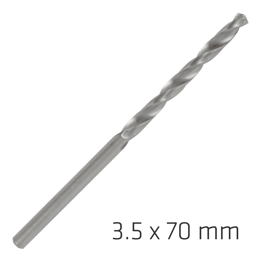 (image for) Alpen Pro Hss 3.5mm Drill Din 338 Rn 135 Split Point Plastic Wallet (