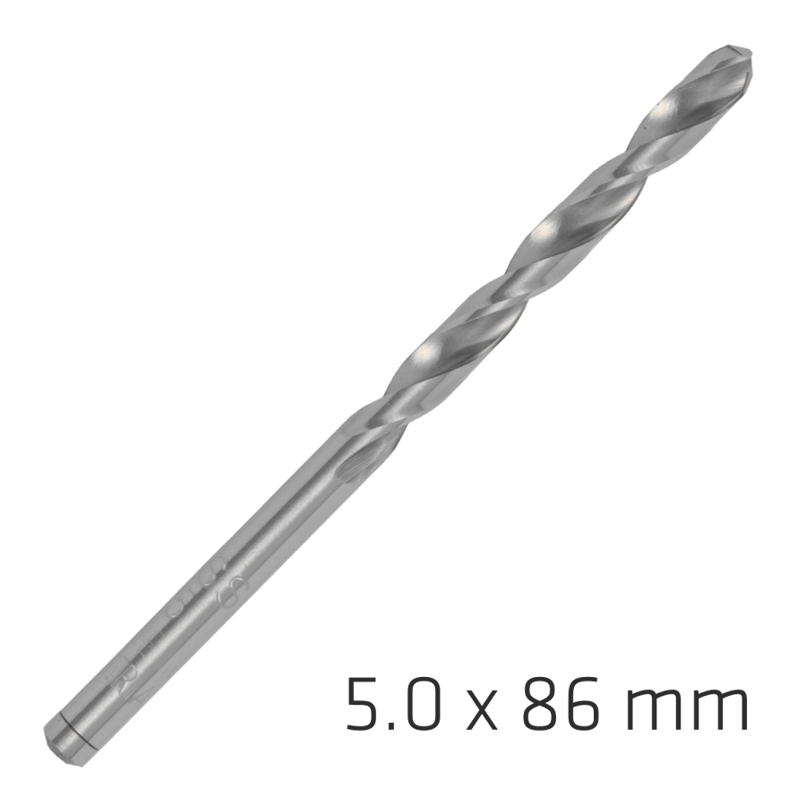(image for) Alpen Pro Hss 5mm Drill Din 338 Rn 135 Split Point Plastic Wallet (1