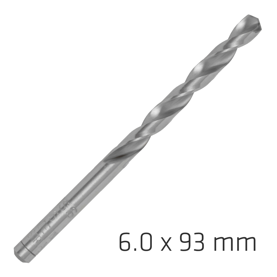 (image for) Alpen Pro Hss 6mm Drill Din 338 Rn 135 Split Point Plastic Wallet (1
