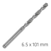 (image for) Alpen Pro Hss 6.5mm Drill Din 338 Rn 135 Split Point Plastic Wallet