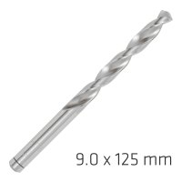 (image for) Alpen Pro Hss 9mm Drill Din 338 Rn 135 Split Point Plastic Wallet
