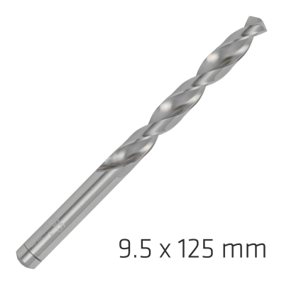 (image for) Alpen Pro Hss 9.5mm Drill Din 338 Rn 135 Split Point Plastic Wallet