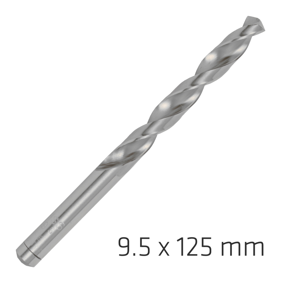 (image for) Alpen Pro Hss 9.5mm Drill Din 338 Rn 135 Split Point Plastic Wallet