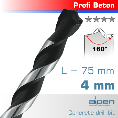 (image for) Concrete Profi Beton Drill Bit 4mm