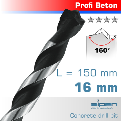 (image for) Concrete Profi Beton Drill Bit 16mm
