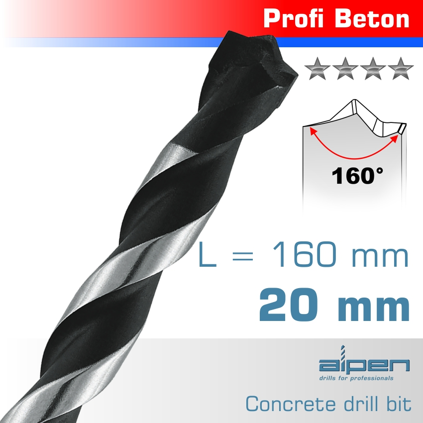 (image for) Concrete Profi Beton Drill Bit 20mm