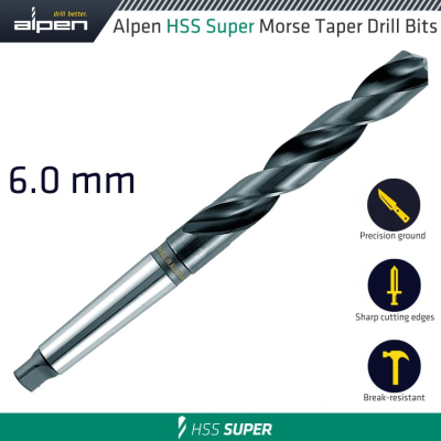 (image for) Hss Super 6mm Morse Taper Shank
