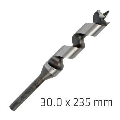 (image for) Wood Auger Drill Bit 30 X 235mm