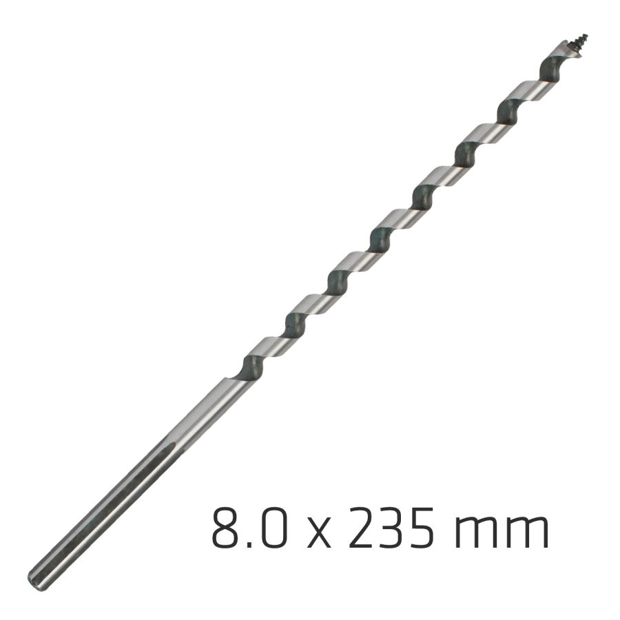 (image for) Wood Auger Drill Bit 8 X 235mm