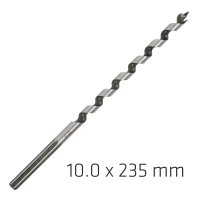 Wood Auger Drill Bit 10 X 235mm (image for) Wood Auger Drill Bit 10 X 235mm