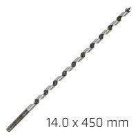 Wood Auger Drill Bit 14 X 450mm (image for) Wood Auger Drill Bit 14 X 450mm
