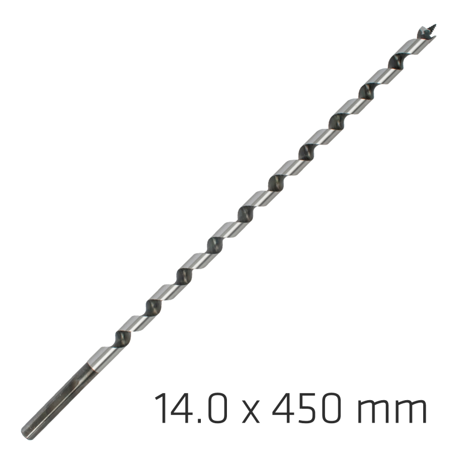 (image for) Wood Auger Drill Bit 14 X 450mm