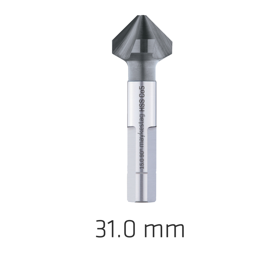 (image for) Hss-eco5 Countersink 90 31.0 Din 335 Shapec 3-surface Shank