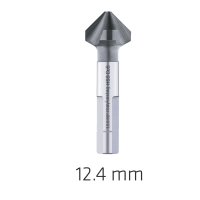 Hss-eco5 Countersink 90 12.4 Din 335 Shapec 3-surface Shank Alunit Co (image for) Hss-eco5 Countersink 90 12.4 Din 335 Shapec 3-surface Shank Alunit Co