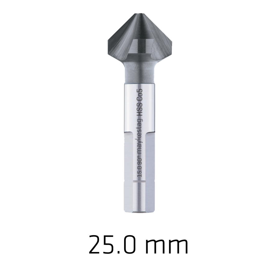 (image for) Hss-eco5 Countersink 90 25.0 Din 335 Shapec 3-surface Shank Alunit Co