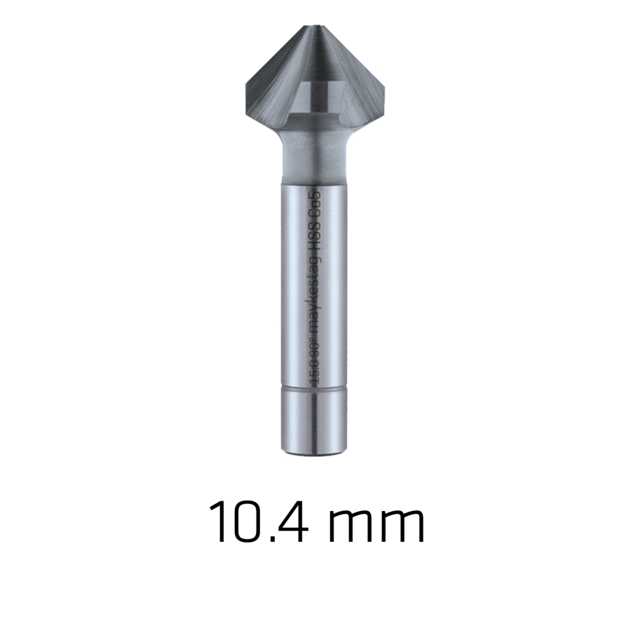 (image for) Hss-eco5 Countersink 90 10.4 Din 335 Shape C Alunit Coated