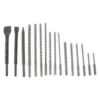 (image for) Force X Sds-plus Kit16 16 Pcs. Drills 110mm 5-6 160mm 6-8-10-12 210m