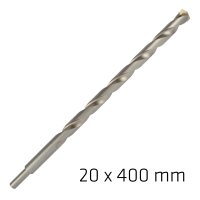 Masonry Drill Bit Long Life 20 X 400mm (image for) Masonry Drill Bit Long Life 20 X 400mm