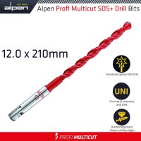Profi Multicut Sds Drill Bit 12 X 210mm (image for) Profi Multicut Sds Drill Bit 12 X 210mm