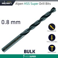 (image for) Hss Super Drill Bit 0.8mm Bulk