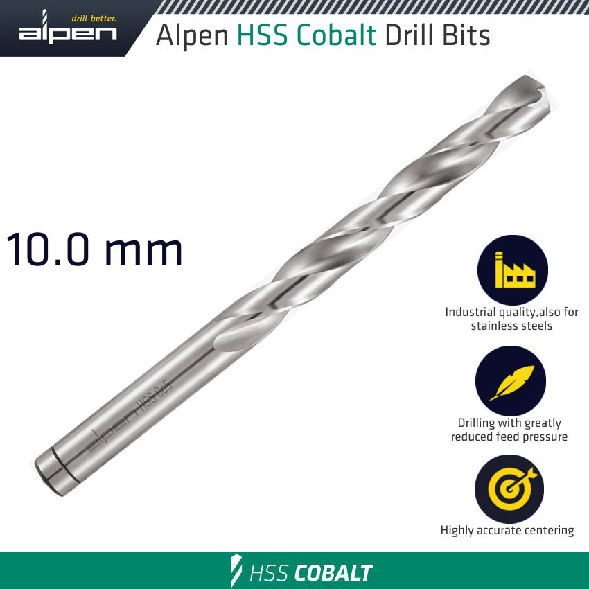 (image for) Hss Cobalt Din 338 10.00mm Bulk